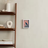 "Blackbird" - Art Print in Topic Peach by Gray Star Design - In a Room