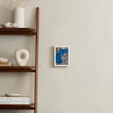 "The Definition of Series 2" - Art Print in Blue and Green by Angela Simeone - In a Room