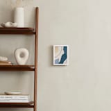 "Drifting." - Art Print in Aquamarine by Katy Shen - In a Room