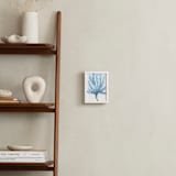 "Sea Botanicals II" - Art Print in Carolina Blue by Luz Alliati - In a Room