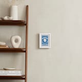 "The Little Mister" - Personalized Art Print in Dutch Blue by Tanya Lee of Frooted Design - In a Room