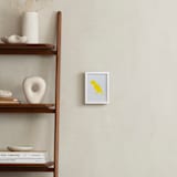"Pet Silhouette: Custom Letterpress Print " - Custom Letterpress Print in Neon Yellow by Minted - In a Room