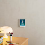 "Disney Elsa's Magic" - Personalized Art Print in Frost by Lori Wemple - In a Room