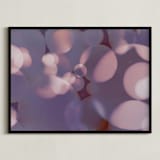 "Circling the spheres" - Art Print in Amethyst by raven erebus - Framed