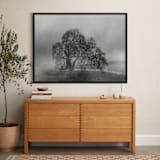 "in the rain" - Art Print in Stormy by Crystal Lynn Collins - In a Room