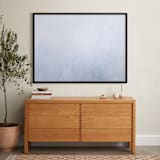 "Beautiful Nature Three" - Art Print in Soft Whites by Sher Schier - In a Room