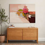 "Night Ride" - Art Print in Pink by Caryn Owen - In a Room