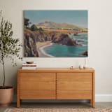 "The Wild Sonoma Coast" - Art Print in Pacific Blue by Amanda Phelps - In a Room