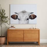 "Wee Staredown" - Art Print in Farm by Amy Carroll - In a Room