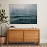 "Snows of Pend Oreille" - Art Print in Night by Brian Sostrom - In a Room