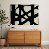 "Missed Connections" - Art Print in Black and White by Ilana Greenberg - In a Room