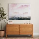 "Wake I" - Art Print in pinkn by Lindsay Megahed - In a Room
