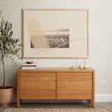 "Field" - Art Print in Ecru by Morgan Kendall - In a Room