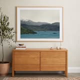 "Landscape 1" - Art Print in Ocean Blue by lulu and isabelle - In a Room