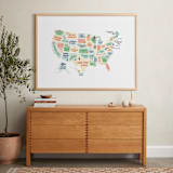 "United Nicknames" - Art Print in White by Char-Lynn Griffiths - In a Room