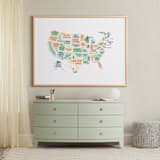 "United Nicknames" - Art Print in White by Char-Lynn Griffiths - In a Room