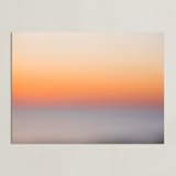 "Summer Sunset II" - Art Print in Blush by Helen Makadia - Unframed
