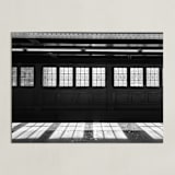 "Light at the end of tunnel #1" - Art Print in nor black by Van Tsao - Unframed