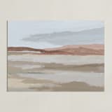 "Blushing Expanse" - Art Print in Expanse by Kati Ramer - Unframed