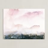 "Wake I" - Art Print in pinkn by Lindsay Megahed - Unframed