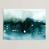 "Distant Dusk II" - Art Print in Night Sky by Lindsay Megahed - Unframed