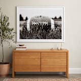 "The Grit of the Game" - Art Print in Leather by Janet Cruz - In a Room