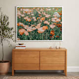 "Shirley" - Art Print in Bottle Capper Peach by Kristi Jackson - In a Room
