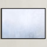 "Beautiful Nature Three" - Art Print in Soft Whites by Sher Schier - Framed