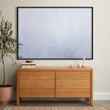 "Beautiful Nature Three" - Art Print in Soft Whites by Sher Schier - In a Room