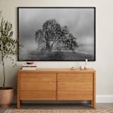 "in the rain" - Art Print in Stormy by Crystal Lynn Collins - In a Room