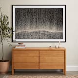 "Sandscape 46" - Art Print in Sandy Beige by Chris Benjamin - In a Room
