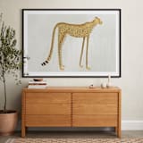 "Spots" - Art Print in Buff Orange by Megan Zang - In a Room