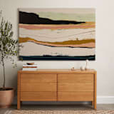 "Bike Path" - Art Print in Black by Caryn Owen - In a Room