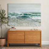 "Soft Break" - Art Print in Pale Aqua by BROOK PAGE - In a Room