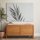 "Two" - Art Print in Charcoal by Stacy Cooke - In a Room