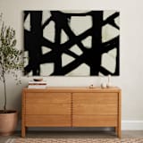 "Missed Connections" - Art Print in Black and White by Ilana Greenberg - In a Room