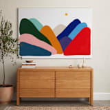 "Indeed, They Are" - Art Print in Rainbow by Allison Filice - In a Room