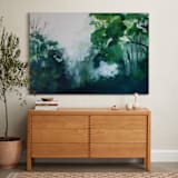 "Homeland" - Art Print in Forest Green by Brittany Fan - In a Room