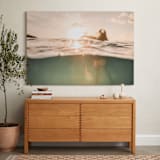 "Pause" - Art Print in Golden Hour by Ashley Kaneko - In a Room