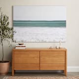 "Wave Crest II" - Art Print in Marine by Shannon Howard - In a Room