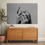 "Desire II" - Art Print in Black and white by Danielle LaRose - In a Room