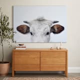 "Wee Staredown" - Art Print in Farm by Amy Carroll - In a Room