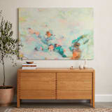 "Windswept Protea" - Art Print in Original by Rhee Lee - In a Room