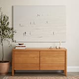 "Fullness - I" - Art Print in Sand Cream by Alexandra Feo - In a Room