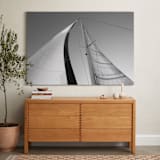 "Sail with Me" - Art Print in Metal by Crystal Lynn Collins - In a Room