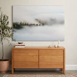 "Revealing II" - Art Print in Seaweed Green by Tania Medeiros - In a Room