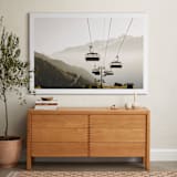 "Lift" - Art Print in Olive by Heather Deffense - In a Room