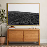 "Swooped III BW" - Art Print in coal by Kamala Nahas - In a Room