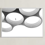 "In Flight" - Art Print in Black & white by Angie McMonigal - Framed