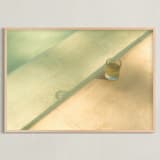 "Tea Time by the Pool" - Art Print in Poolside by Rasa Puzinaite - Framed